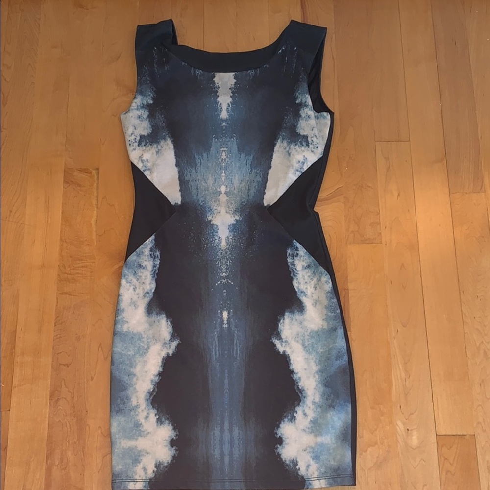 Open back dress